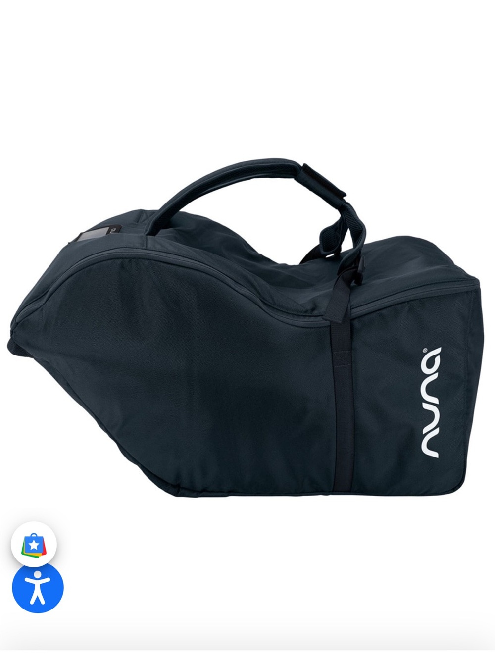 Nuna Black Travel Backpack Bag
